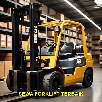 sewa forklift terbaik
